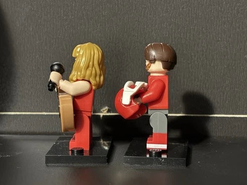 Custom Taylor Swift & Travis Kelce Minifigures
